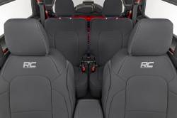 Rough Country Suspension Systems - Rough Country 91050 Front/Rear Seat Covers Black 21-26 Ford Bronco 2DR - Image 2