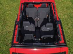Rough Country Suspension Systems - Rough Country 91050 Front/Rear Seat Covers Black 21-26 Ford Bronco 2DR - Image 5