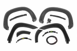 Rough Country Suspension Systems - Rough Country F-C319201A-GBA SF1 Fender Flares Onyx Black for 19-26 Silv 1500 - Image 4