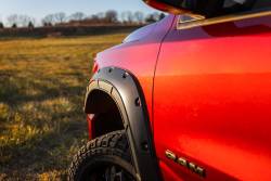 Rough Country Suspension Systems - Rough Country A-D10914 Defender Fender Flares Black for 19-24 RAM 1500 2WD/4WD - Image 4