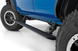 Rough Country PSR51330 Power Running Boards Black for 21-26 Ford Bronco 4DR