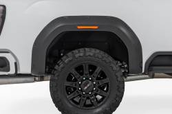 Rough Country Suspension Systems - Rough Country F-G12011A-GBA Pocket Fender Flares Onyx Black for 20-26 Sierra HD - Image 2