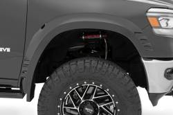 Rough Country Suspension Systems - Rough Country SF1 Fender Flares Black Crystal for 19-24 RAM 1500 F-D319201-DX8 - Image 6