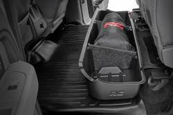 Rough Country Suspension Systems - Rough Country RC09241 Rear Underseat Storage Bin Black for 09-14 Ford F150 Crew - Image 2