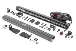 Rough Country 82036 Bumper Mount 20" LED Light Bar Kit for 21-26 Bronco Sport