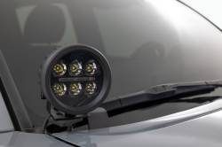 Rough Country Suspension Systems - Rough Country 81080 A-Pillar 2" LED Ditch Light Kit-Spot for 16-23 Toyota Tacoma - Image 2