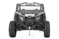 Rough Country Suspension Systems - Rough Country Front Winch Mount Kit Black for Can-Am Maverick X3 97028 - Image 5