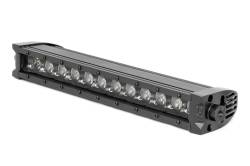 Rough Country Suspension Systems - Rough Country 70712BLDRLA Black Series 12" Single Row DRL LED Light Bar Each - Image 3