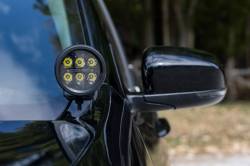 Rough Country Suspension Systems - Rough Country 70082 A-Pillar 3" LED Ditch Light Kit Flood for 14-21 Cherokee KL - Image 6