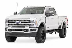 Rough Country Suspension Systems - Rough Country F-F20231-YZ Pocket Fender Flares-Oxford White for 23-26 F250/F350 - Image 2