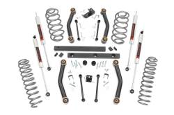 Rough Country Suspension Systems - Rough Country 90640 4" Suspension Lift Kit for 97-02 Jeep Wrangler TJ 4WD - Image 1