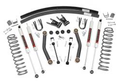 Rough Country Suspension Systems - Rough Country 62340 4.5" Suspension Lift Kit for 84-01 Jeep Cherokee XJ - Image 1