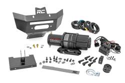 Rough Country Suspension Systems - Rough Country 97070 Front Winch Bumper w/4.5K Winch for Can-Am Renegade 500/1000 - Image 1