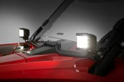 Rough Country Suspension Systems - Rough Country 92035 A-Pillar 2" LED Pod Ditch Light Kit for Honda Talon 1000 - Image 2