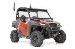 Rough Country Suspension Systems - Rough Country LED Whip Light Mounts Black for Polaris Ranger 93049 - Image 6