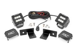 Rough Country Suspension Systems - Rough Country 93031 Under Bed Mount 2" LED Pod Light Kit for Polaris General - Image 1
