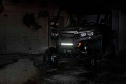 Rough Country Suspension Systems - Rough Country 97001 Bumper Mount 12" LED Light Bar Kit for Defender HD - Image 5