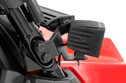 Rough Country Suspension Systems - Rough Country 92009 A-Pillar 2" LED Pod Ditch Light Kit for Honda Pioneer 1000 - Image 2