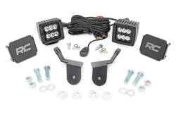 Rough Country Suspension Systems - Rough Country 92009 A-Pillar 2" LED Pod Ditch Light Kit for Honda Pioneer 1000 - Image 5