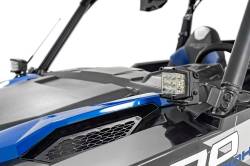 Rough Country Suspension Systems - Rough Country 93023 A-Pillar 3" LED Pod Ditch Light Kit for Polaris General - Image 2