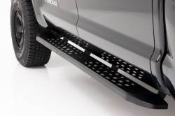 Rough Country Suspension Systems - Rough Country 4006 RPT2 Side Step Bars Black for 07-21 Toyota Tundra CrewMax - Image 1