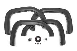 Rough Country Suspension Systems - Rough Country S-G11911 Black Sport Fender Flares for 19-26 GMC Sierra 1500 - Image 1