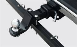 ACI - ACI D200001 ROCKSTAR Hitch Mounted Matte Black Mud Flap Rock Guard - Image 3