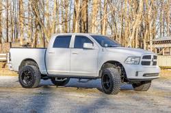 Rough Country Suspension Systems - Rough Country 31011A SRX2 Drop Step Nerf Bars Black for 09-18 RAM Trucks Crew - Image 6