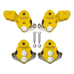 CURT - CURT 281314 Equa-Flex Rubberized Equalizer Triple Axle Kit 3000 To 6000 lbs. - Image 1