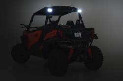 Rough Country Suspension Systems - Rough Country 97082 Rear Cab Mount 2" LED Pod Light Kit for Maverick Sport - Image 5