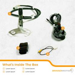 Brandmotion - Brandmotion SUTV-8837 SummitView for Jeep Rear Vision Camera w/Grade Camera - Image 2