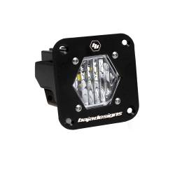 Baja Designs - Baja Designs 381005 S1 Black Flush Mount Auxiliary Light Pod - Image 1