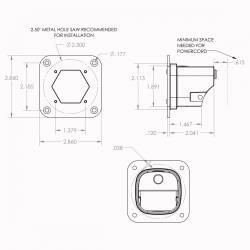 Baja Designs - Baja Designs 381005WT S1 White Flush Mount Auxiliary Light Pod Universal - Image 2