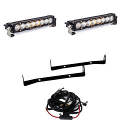 Baja Designs - Baja Designs 447509 S8 Dual 10" Grille Upper Light Kit for 14-18 Toyota 4Runner - Image 1