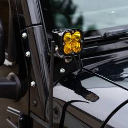 Baja Designs - Baja Designs 497801 Squadron Pro Black LED Auxiliary Light Pod Pair - Image 1