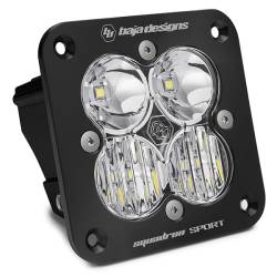 Baja Designs - Baja Designs 551003 Squadron Sport Black Flush Mount LED Auxiliary Light Pod - Image 1
