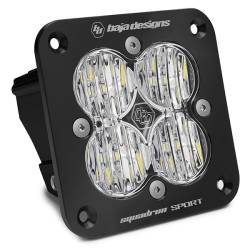 Baja Designs - Baja Designs 551005 Squadron Sport Black Flush Mount LED Auxiliary Light Pod - Image 1