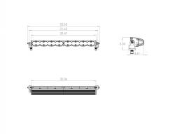Baja Designs - Baja Designs 702004 S8 Straight LED Light Bar - Image 2