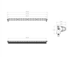 Baja Designs - Baja Designs 704001 S8 Straight LED Light Bar - Image 2