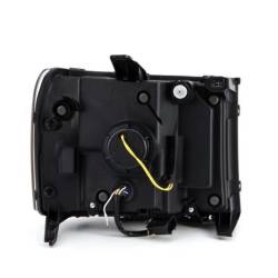 AlphaRex - AlphaRex 880605 Black Projector Plank Headlights for 07-13 GMC Sierra - Image 3