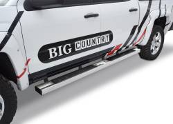 Big Country - Big Country 3962030806 6" Widesider II Side Steps Complete Kit w/Brackets - Image 1