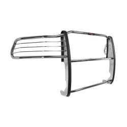 TrailFX - TrailFX E0011S Grille Guard 1-Piece Polished SS 1.5" Dia w/Brush Guard - Image 2