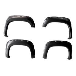 TrailFX - TrailFX TFG3001S Pocket Style Fender Flare Set Black Smooth Paintable Finish - Image 1