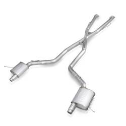 Stainless Works - Stainless Works JPGC57CBR Redline Catback w/X-Pipe Crossover - Image 1