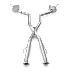 Stainless Works - Stainless Works JPGC57CBR Redline Catback w/X-Pipe Crossover - Image 2