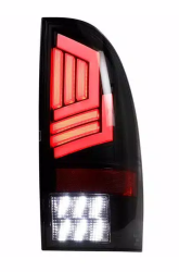 Winjet - Winjet CTWJ-0704-GBC-SQ Black/Clear Sequentail Taillightsfor 05-15 Toyota Tacoma - Image 2