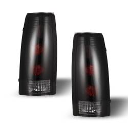 Winjet - Winjet CTWJ-0003-BS Black Smoke Taillights for Chevy/Tahoe & GMC/Yukon&Cadillac - Image 1