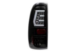 Winjet - Winjet CTWJ-0703-BC Black/Clear LED Taillights for 97-03 Ford F150/F250/F350 - Image 1