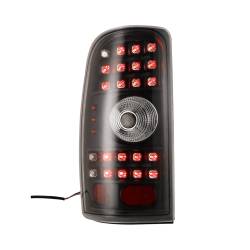 Winjet - Winjet CTWJ-0007-BC LED Taillights Black/Clear for Chevy Tahoe/Suburban/Yukon - Image 2