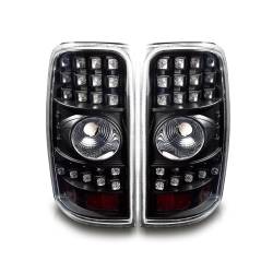 Winjet - Winjet CTWJ-0007-BC LED Taillights Black/Clear for Chevy Tahoe/Suburban/Yukon - Image 1